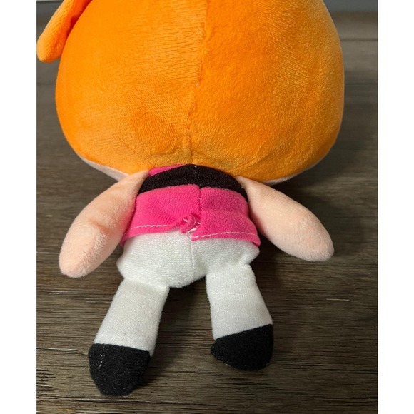 VTG 2000's Cartoon Network The Powerpuff Girls Blossom Stuffed Plush Car Suction - Picture 3 of 5
